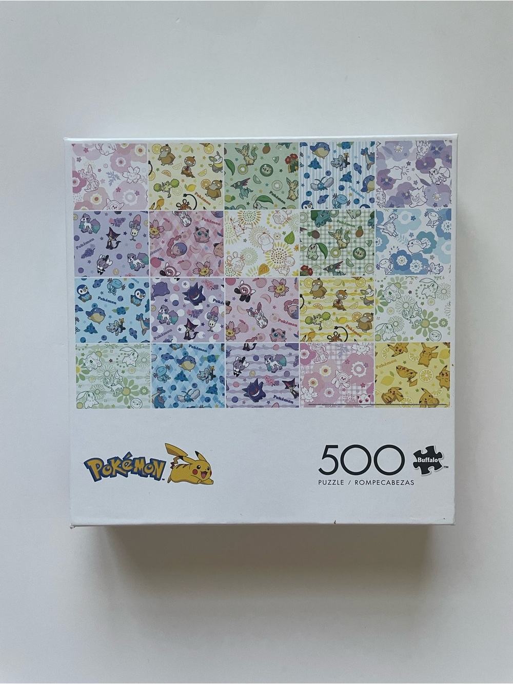 Pokémon 500-Piece Pastel Patchwork Puzzle